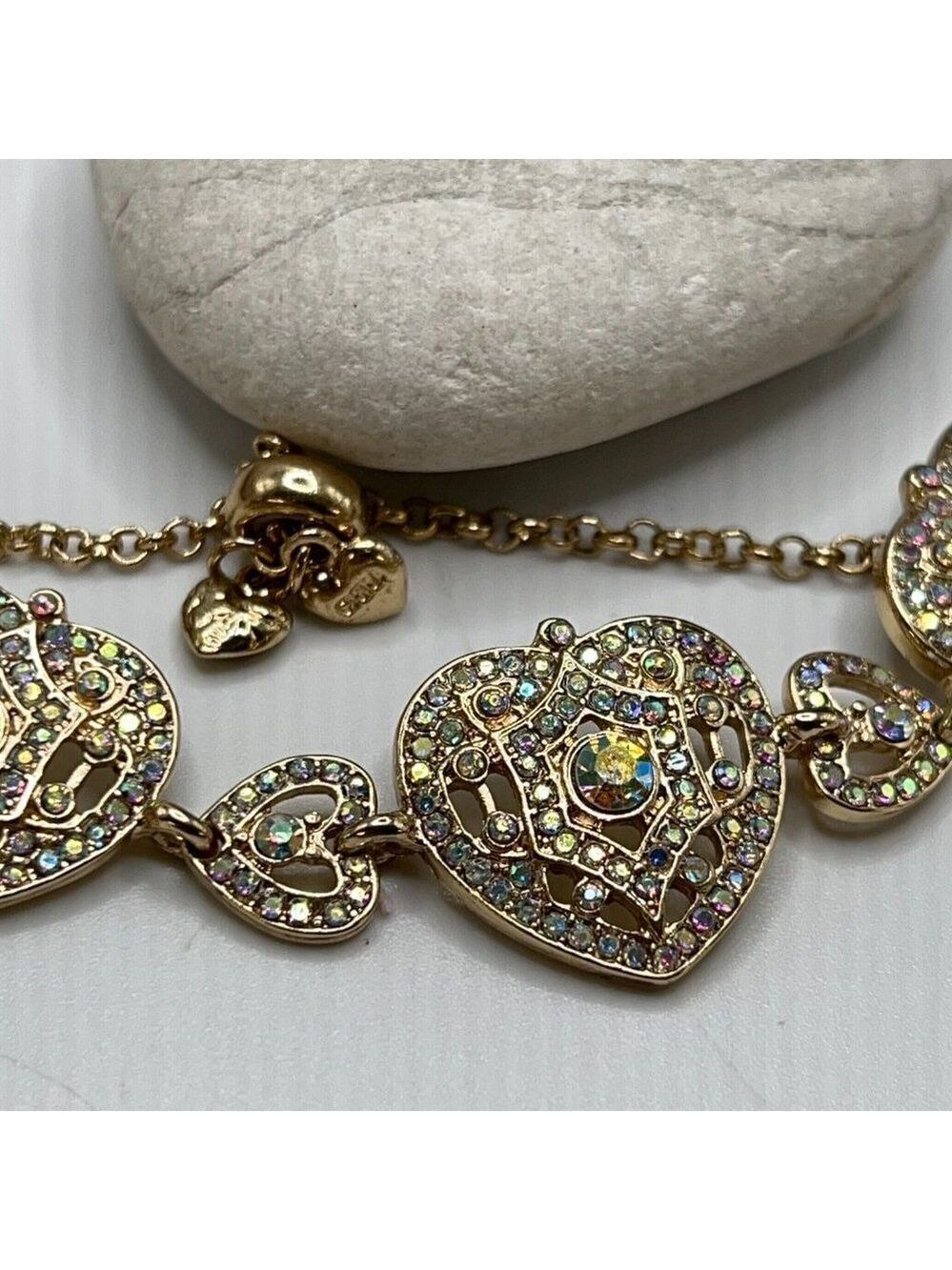 Kirks Folly Remember You By Heart Bracelet Gold
